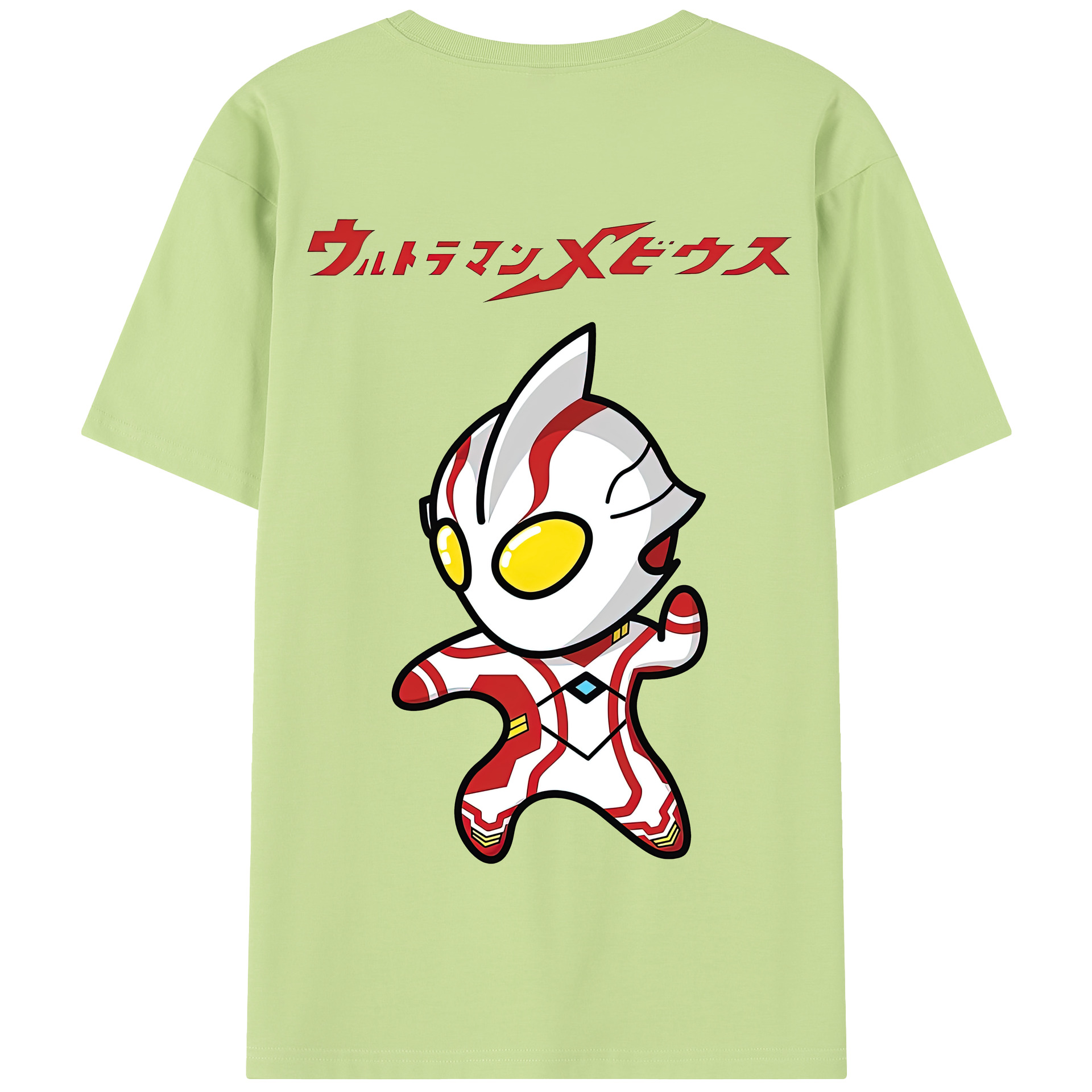 （画像用） ウルトラマン Ultraman 綿100％半袖Tシャツ（背面プリント）
